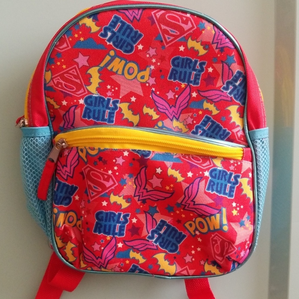 Girls DC superheros mini backpack